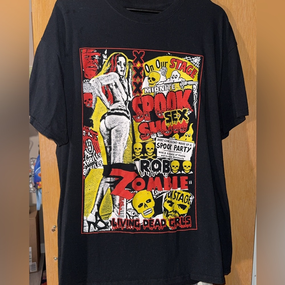 Rob zombie/sherimoon zombie shirt
